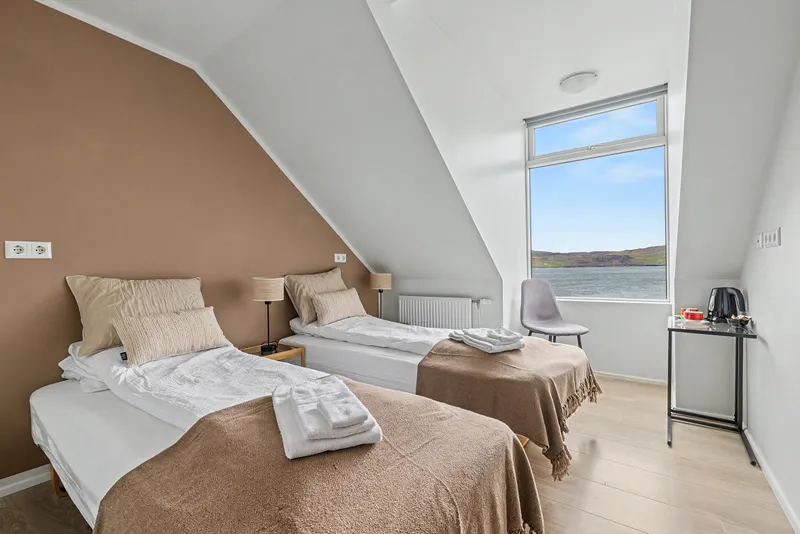 Twin or double room for two guests